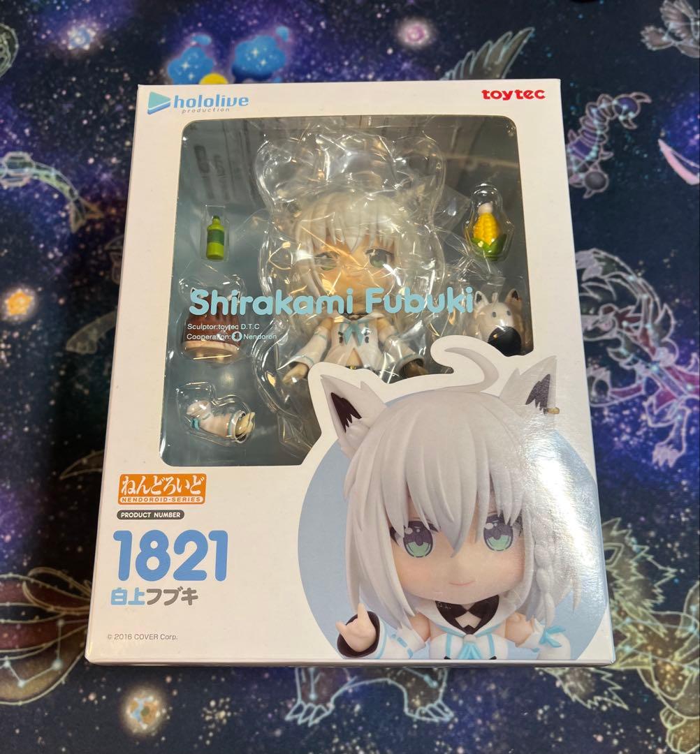 美品　ホロライブ　ねんどろいど　白上フブキ
