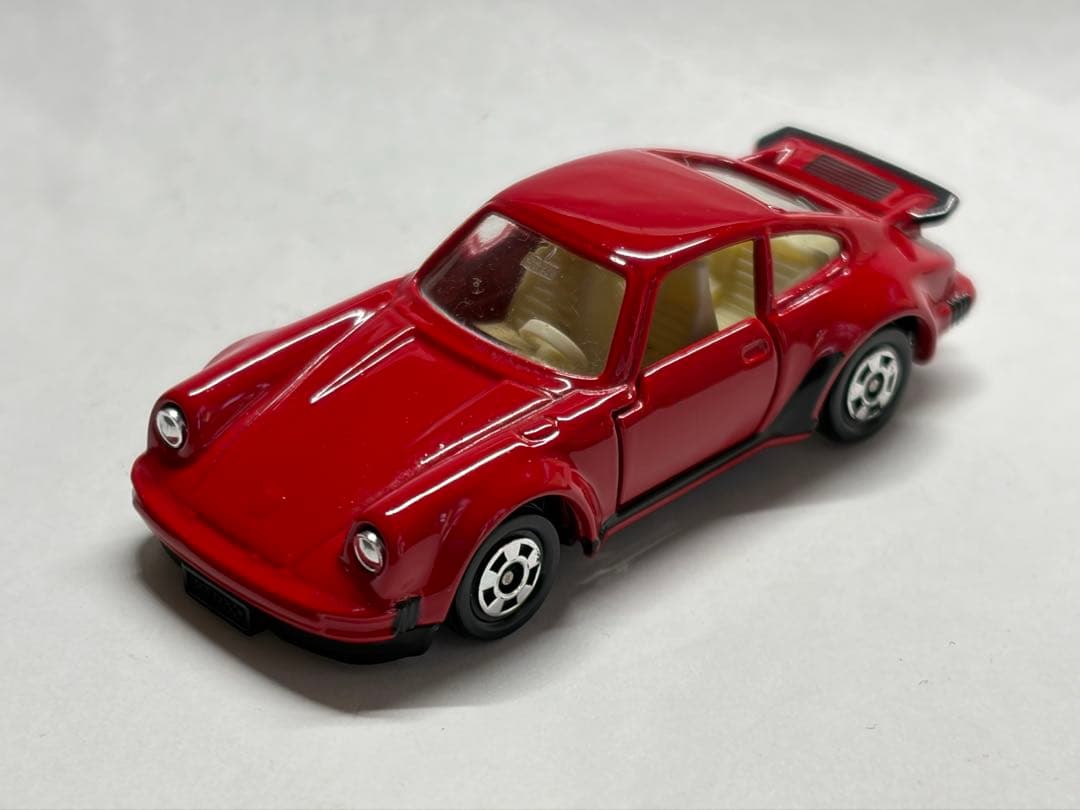 トミカ ギフト ポルシェ 930 ターボ 白シート 日本製 当時物