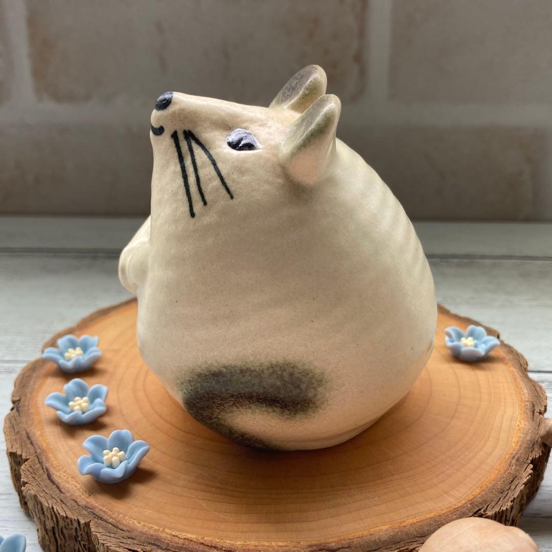 新品 リサラーソン 3匹のネズミ ねずみ せかほし 白 北欧 置物 lisa