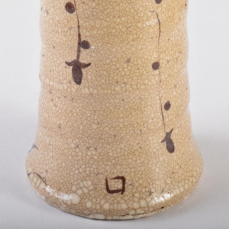 北大路魯山人作 絵織部 花入 共箱 M R8609 - メルカリ