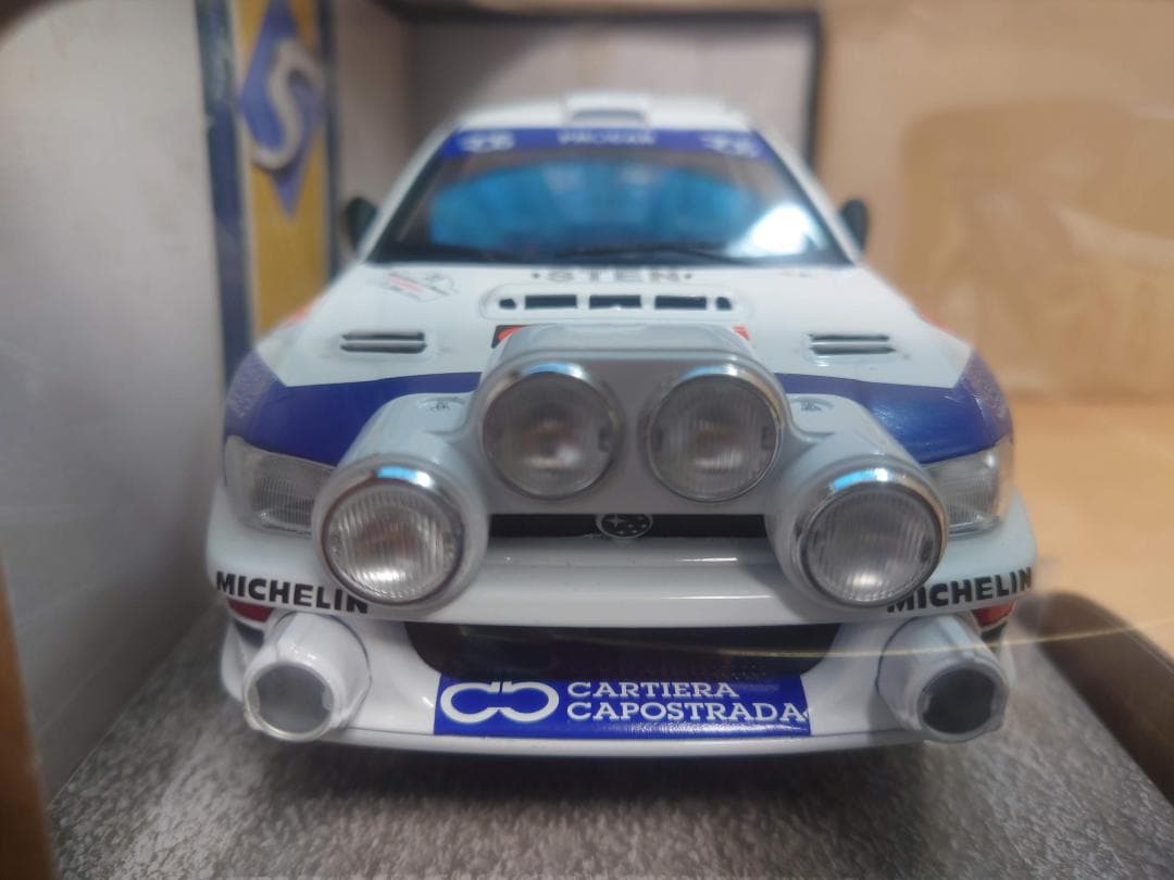 1/18 スバル インプレッサ S5 WRCラリー アジムット2000 ソリド製