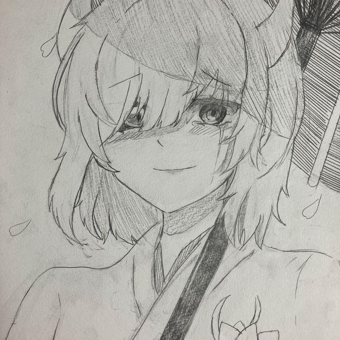 オーダー受付/購入前コメント必須』手描きイラスト創作/一点物 - メルカリ