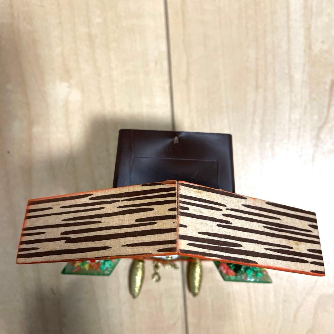 ドイツ/エングストラー社製】森の時計 ゼンマイ巻 ミニチュア鳩時計