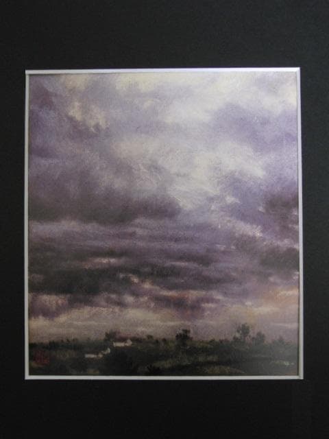 関根将雄、【バイエルンの空】、希少な大判額装用画集より、美品