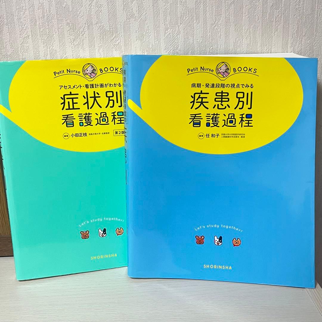 疾患別看護過程 症状別看護過程 2冊セット プチナース - メルカリ
