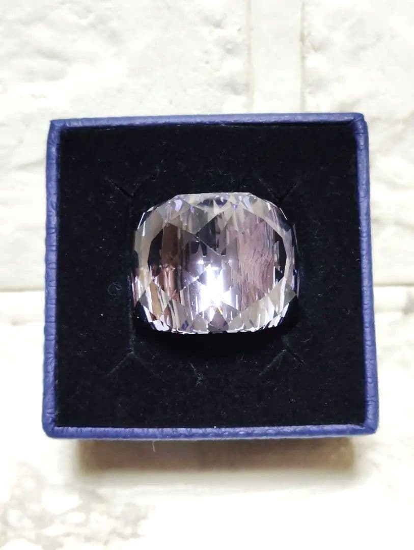 新品 正規品 スワロフスキー ニルヴァーナ リング 55 #13〜15 パープル