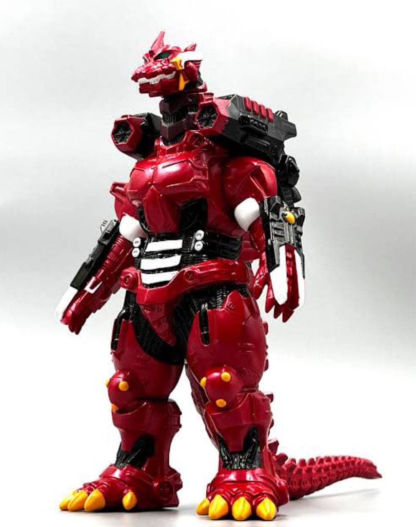 機龍　メカゴジラ エヴァ2号機 ムービーモンスターシリーズ ゴジラ対エヴァンゲリオン』より、エヴァ初号機＆エヴァ2号機カラーの3