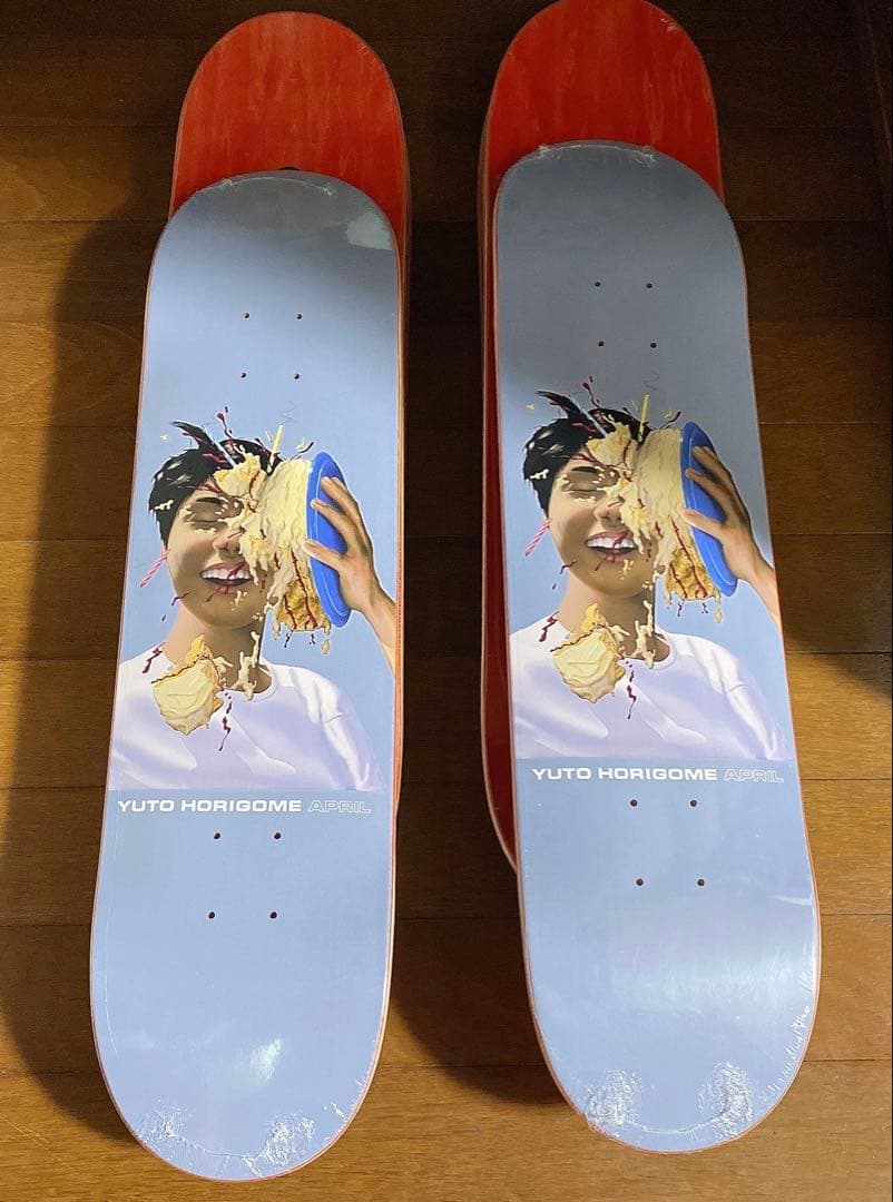 April スケートボードcake 堀米雄斗モデル　一部シュリンクの剥がれあり