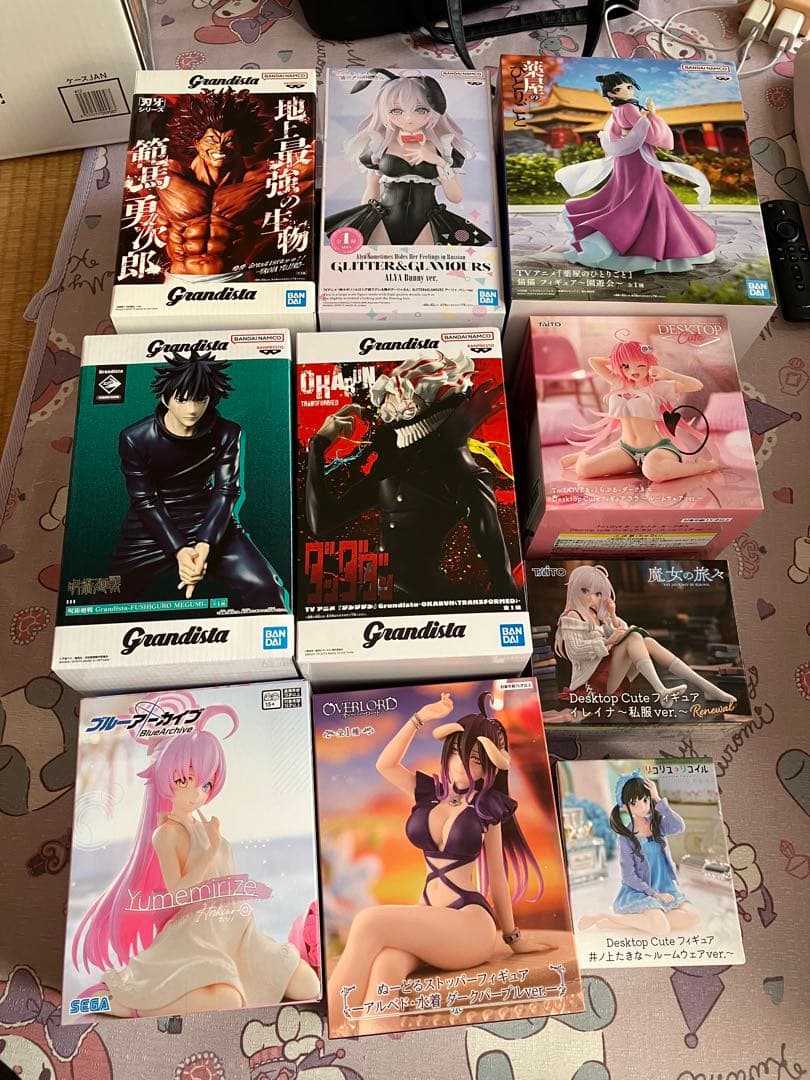 美少女　少年系　フィギュア　10点　まとめ売り　アニメ　Grandista