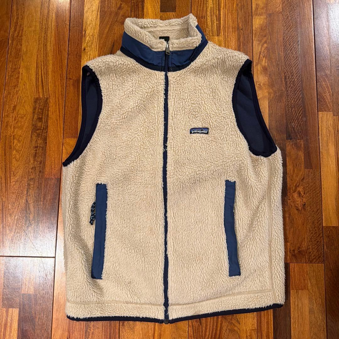 patagonia レトロX ベスト　ナチュラル　90s