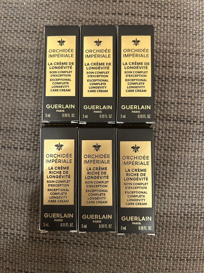 新商品 ゲラン オーキデ アンペリアル ザ ロンジェビティ 6本