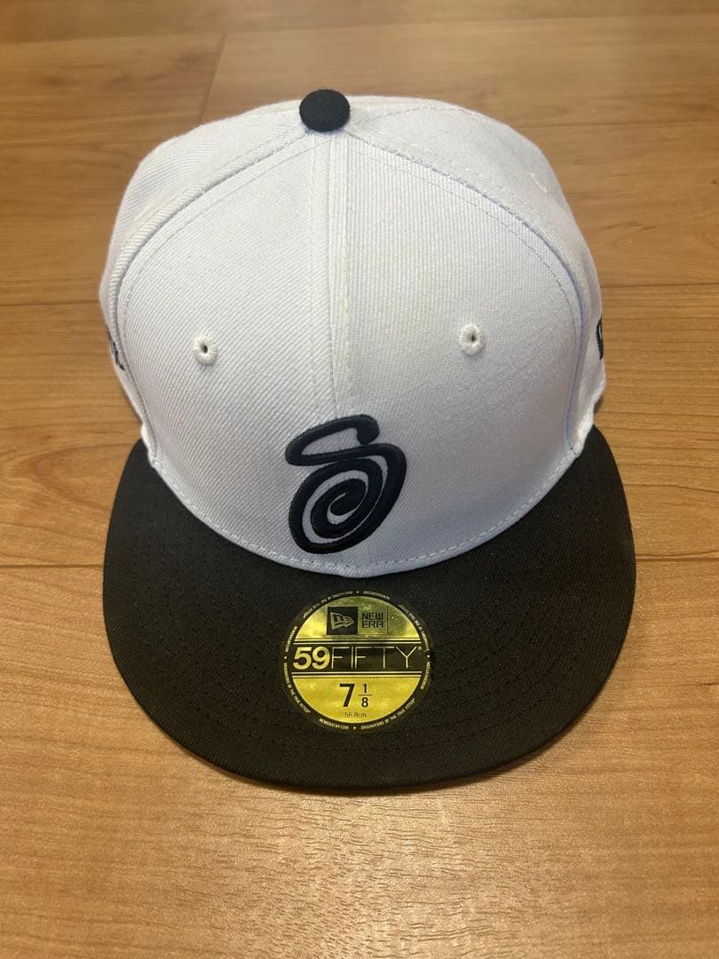 stussy×ニューエラキャップ　7 1/8