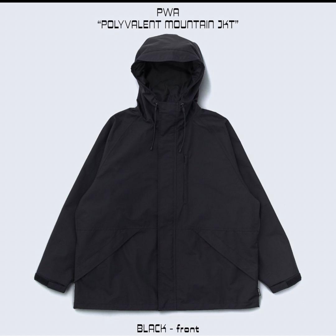 pwa POLYVALENT MOUNTAIN JKT ブラック - メルカリ
