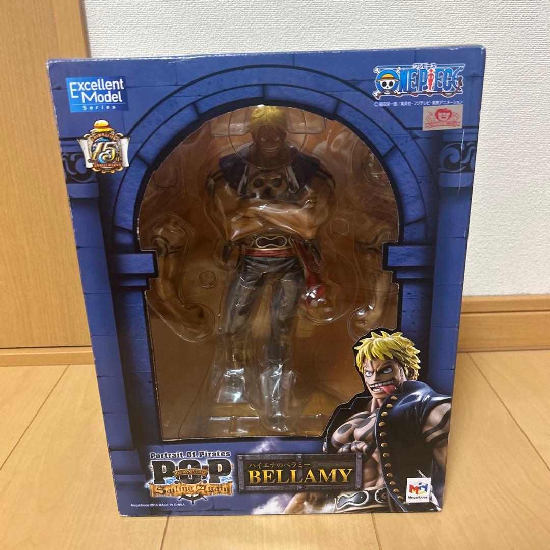 ONE PIECE ハイエナのベラミー フィギュア