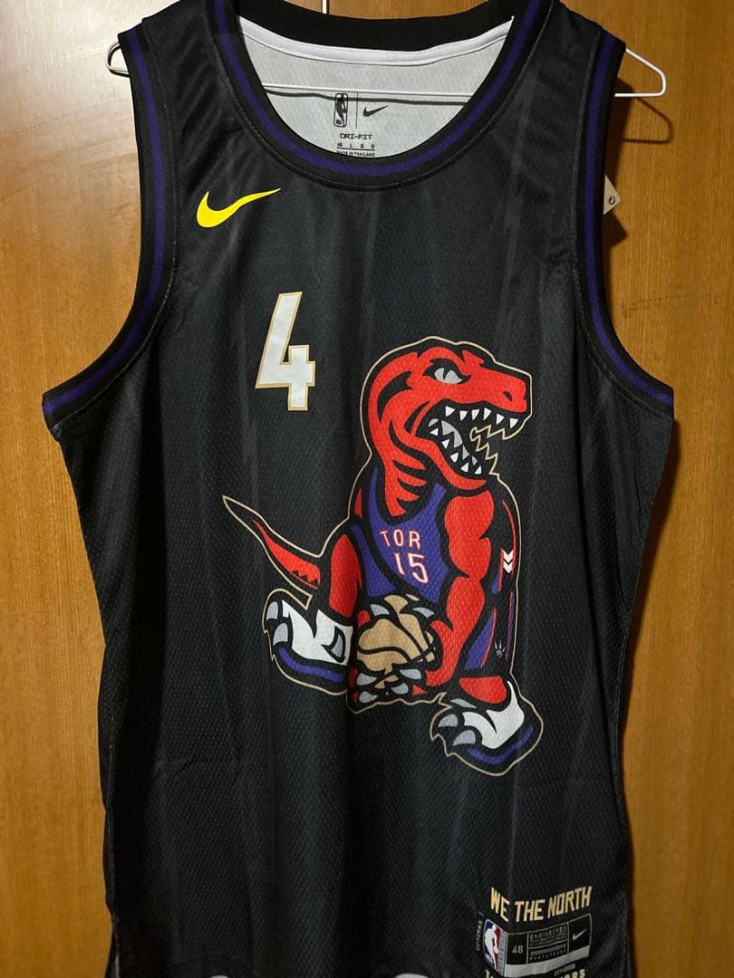 NBA ラプターズ　バーンズ　CITY EDITION ユニフォーム