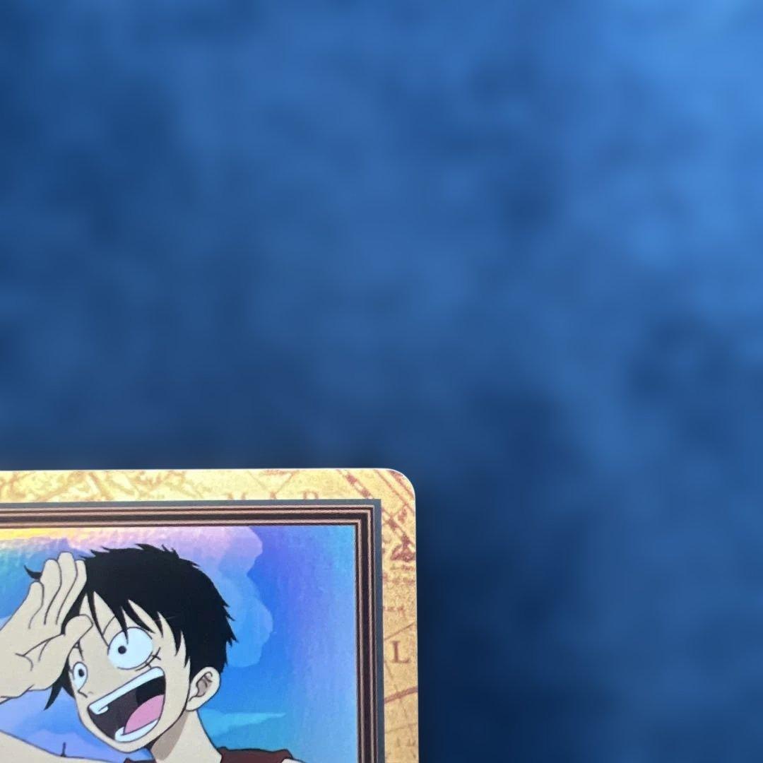 ✨ワンピースカード✨カードダス旧裏 ルフィC01 未来の海賊王 ✨超希少✨