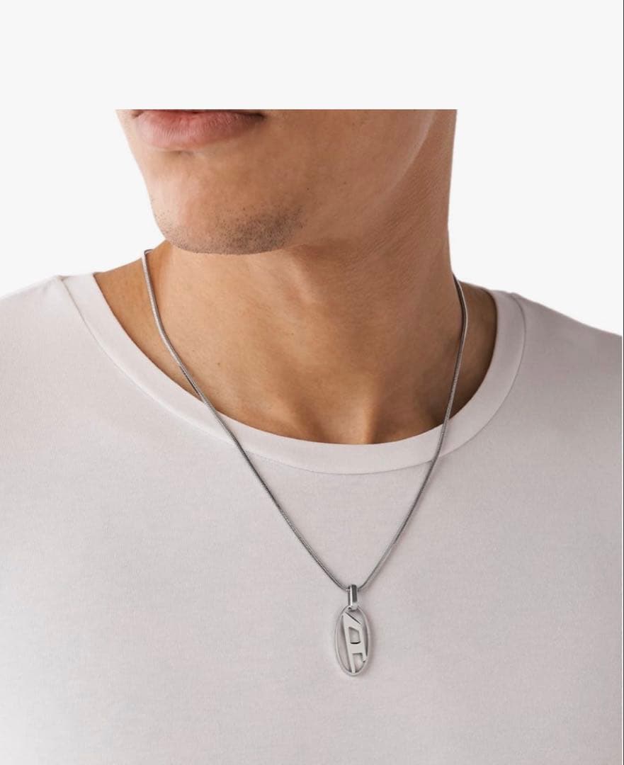 ディーゼルステンレススチールペンダントネックレス ディーゼル ネックレス DIESEL ペンダント ステンレススチール