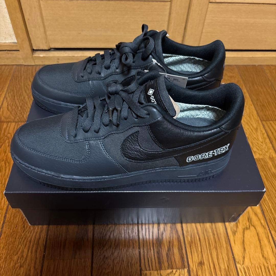 新品・未使用 Nike Air Force 1 GORE-TEX ブラック