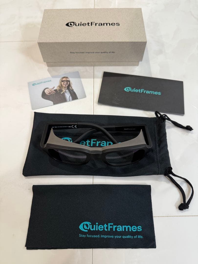 メガネ・老眼鏡 QuietFrames Silent Black TSS SQUARE-04 BLACK FRAME CLEAR LENS – The Silent Soul