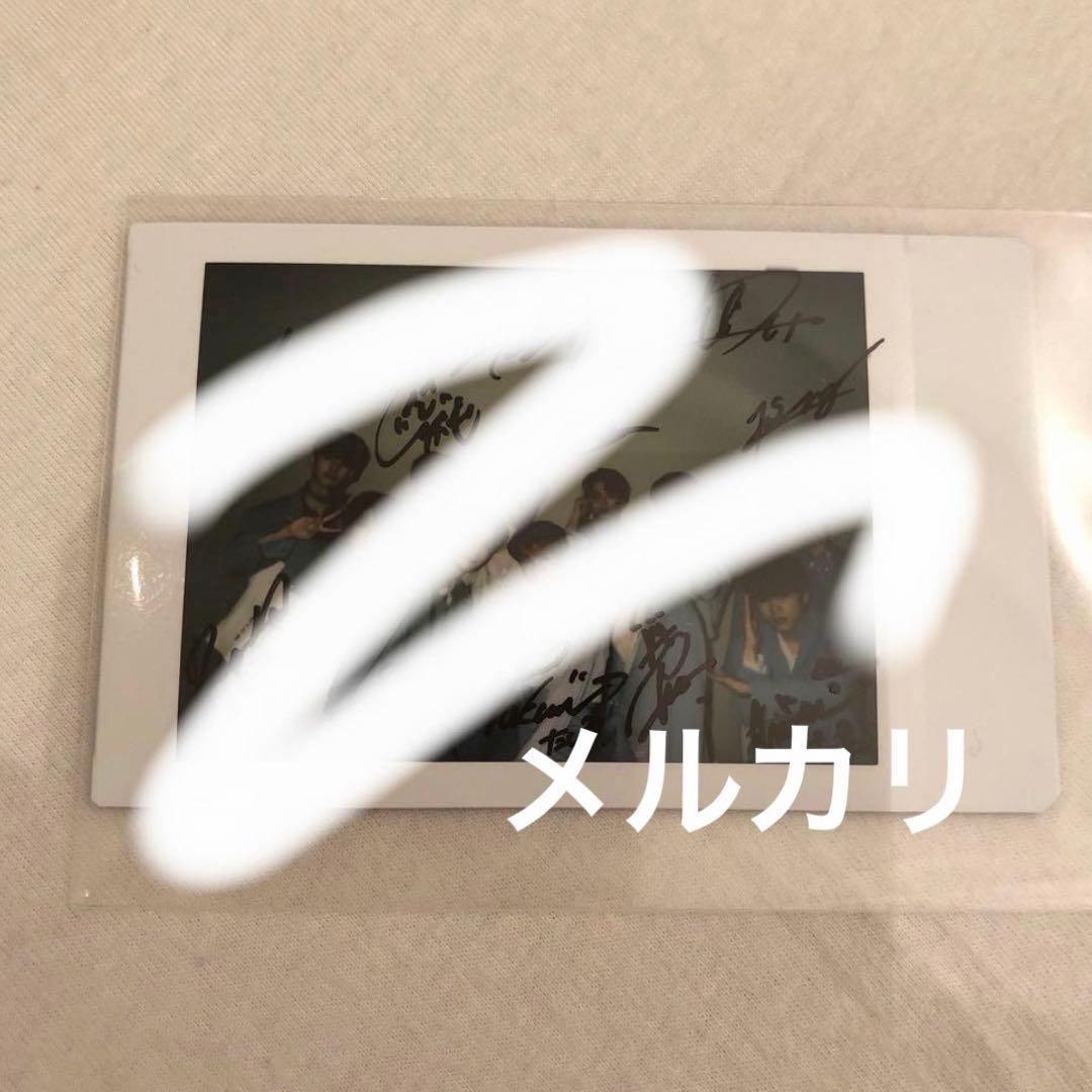 JO1 サイン　チェキ　トレカ　グッズ　特典　ポラロイド