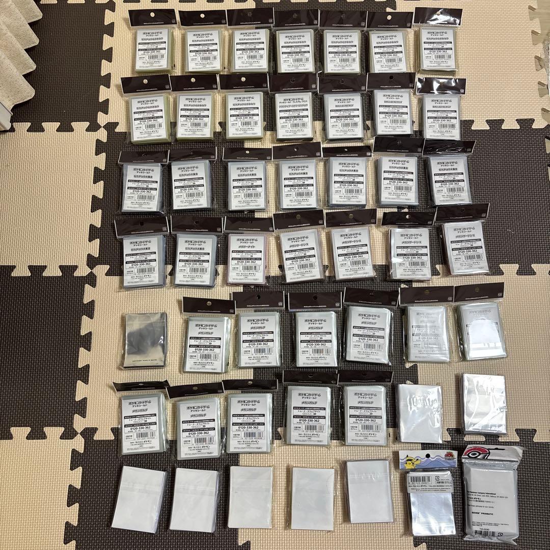 ポケモンカードゲーム 未開封 デッキシールド49セット - メルカリ