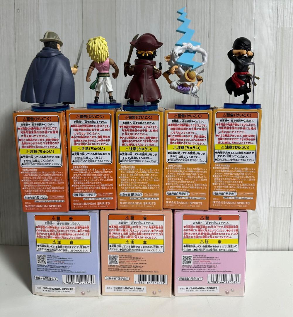 ワンピース フィギュアセット 01-09 & パティスリーコレクション