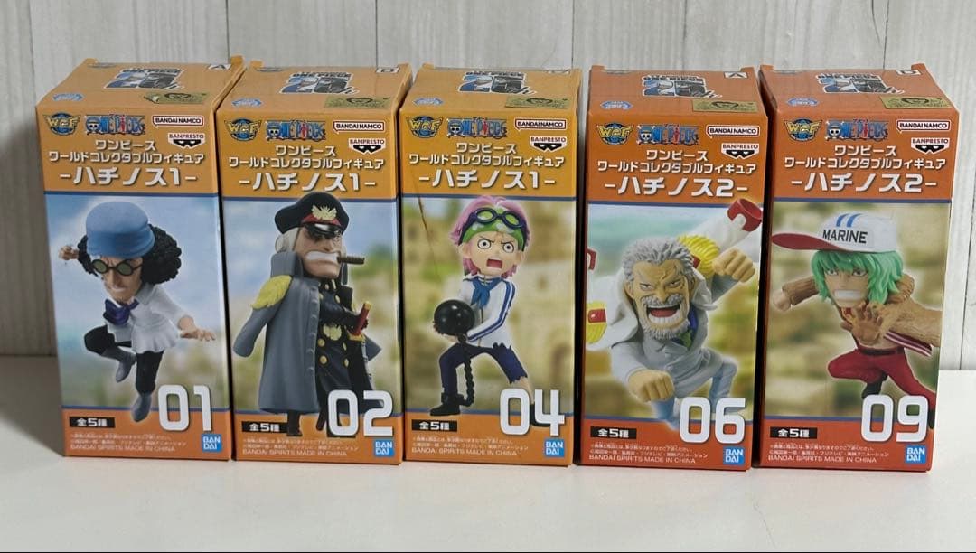ワンピース フィギュアセット 01-09 & パティスリーコレクション