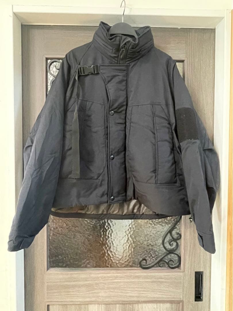 AIVER イリディセントショートモンスターブルゾン　ブラック　L AIVER（アイバー） ブルゾン アウター イリディセントショート