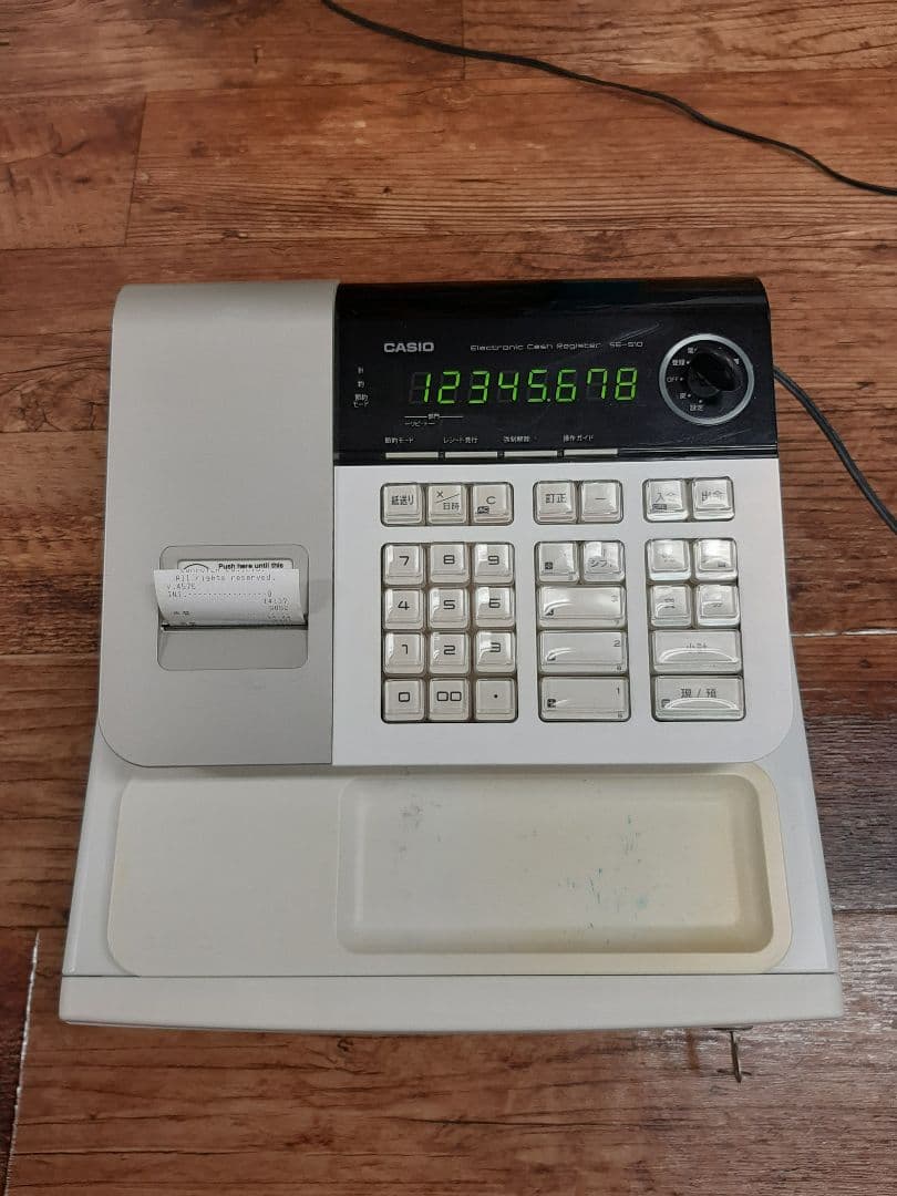CASIO 電子レジスターSE-S10