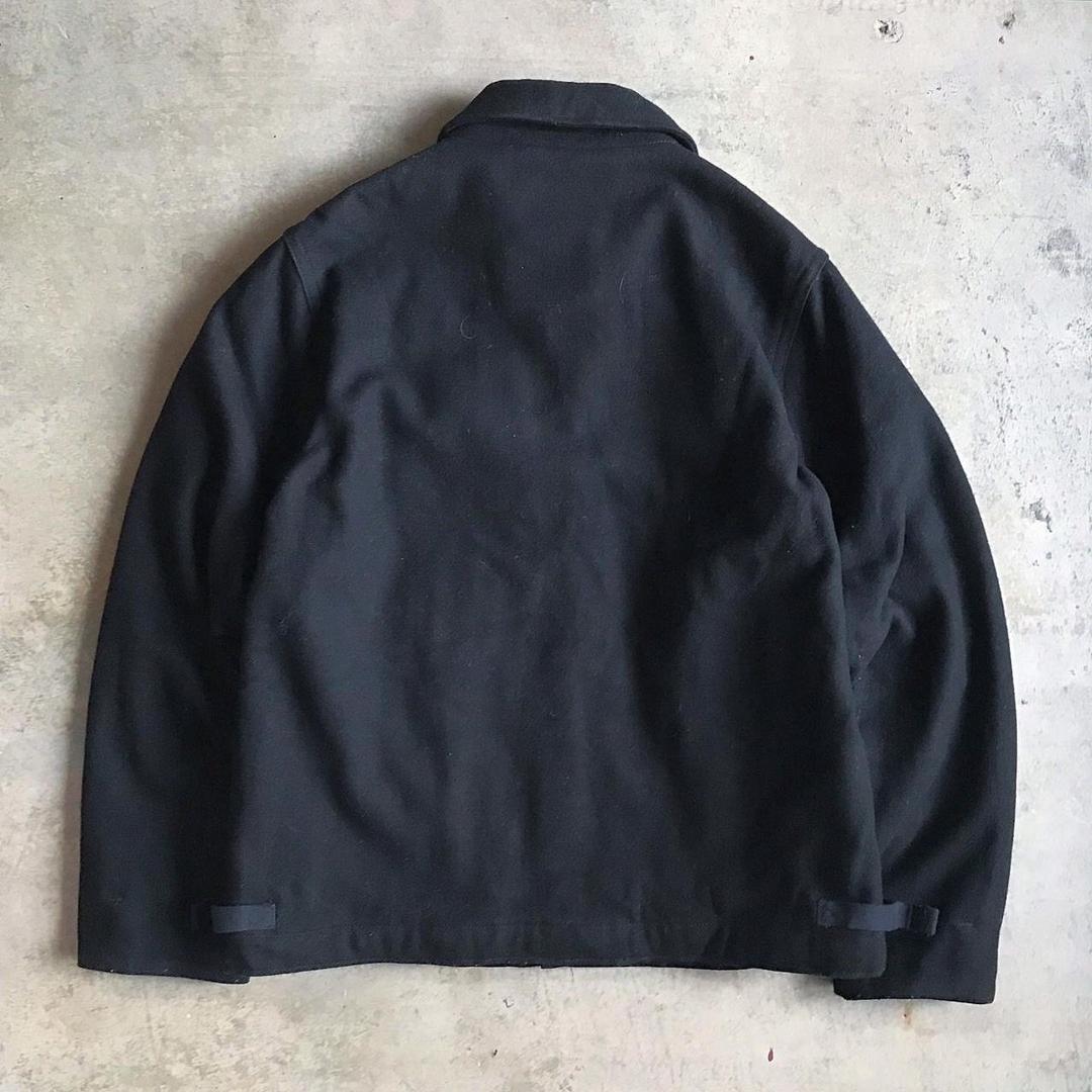 90s オールドネイビー OLD NAVY A-2デッキ ウールジャケット 名作