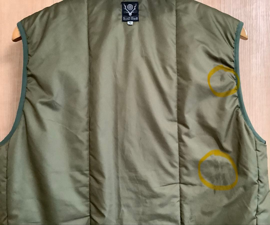 限定値下げ】south2west8 サウスツーウエストエイトベスト ブラウンM