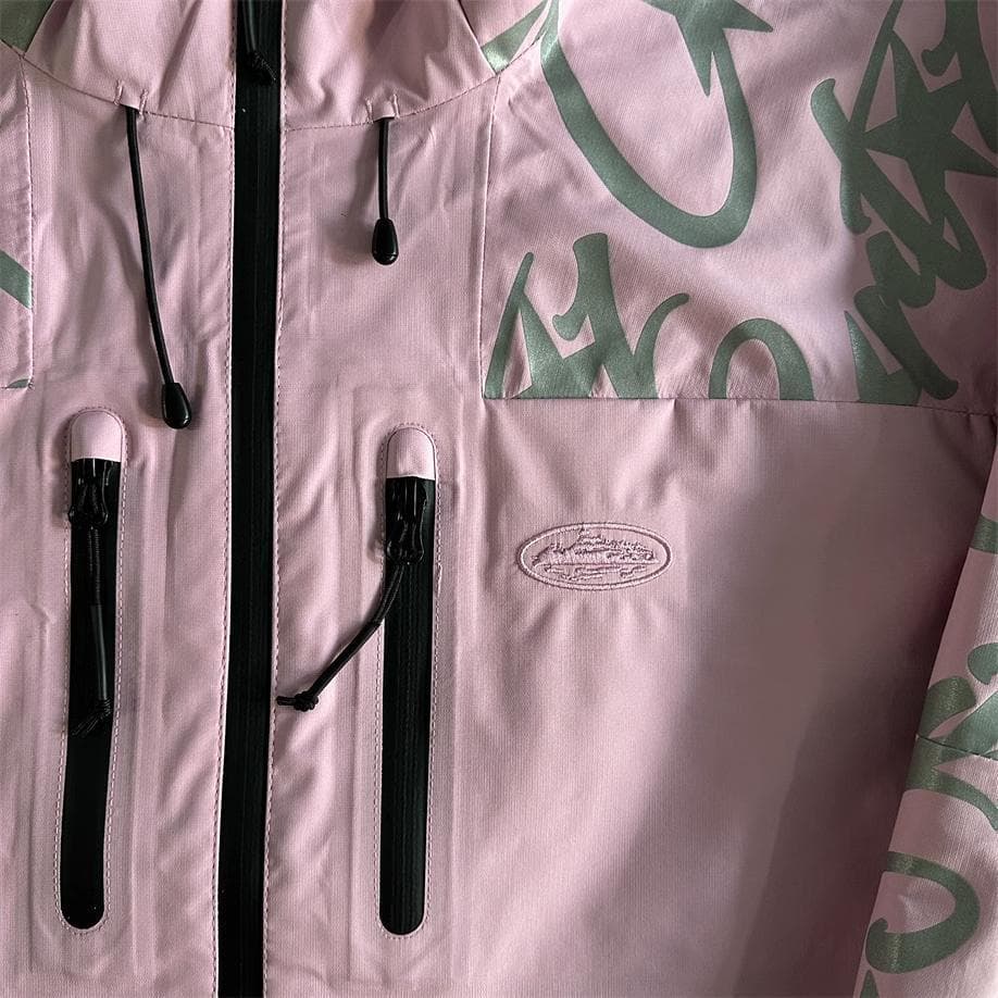 Corteiz Elitework Shell Jacket-pink - メルカリ