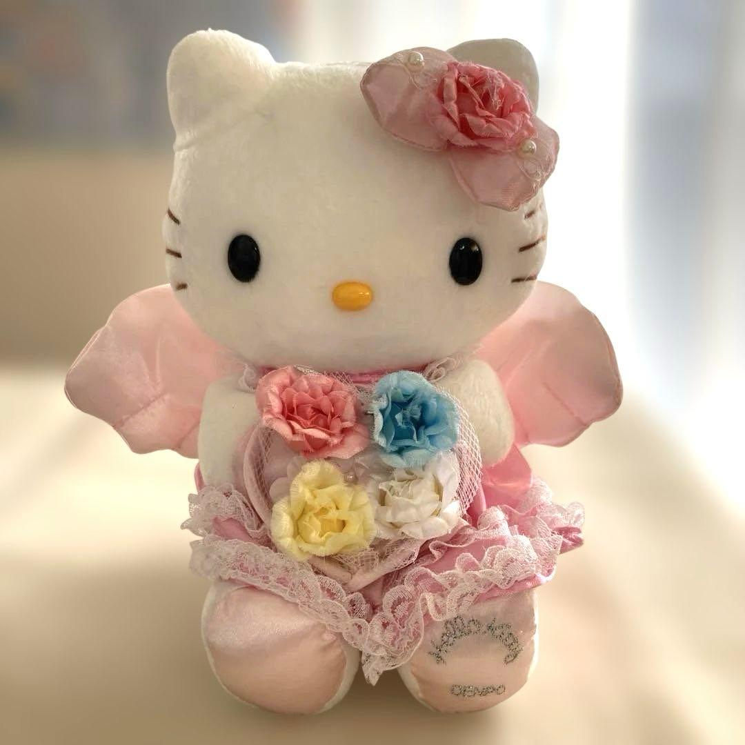 レア ハローキティ ダニエル ペアぬいぐるみ 電報ウェディング 2007