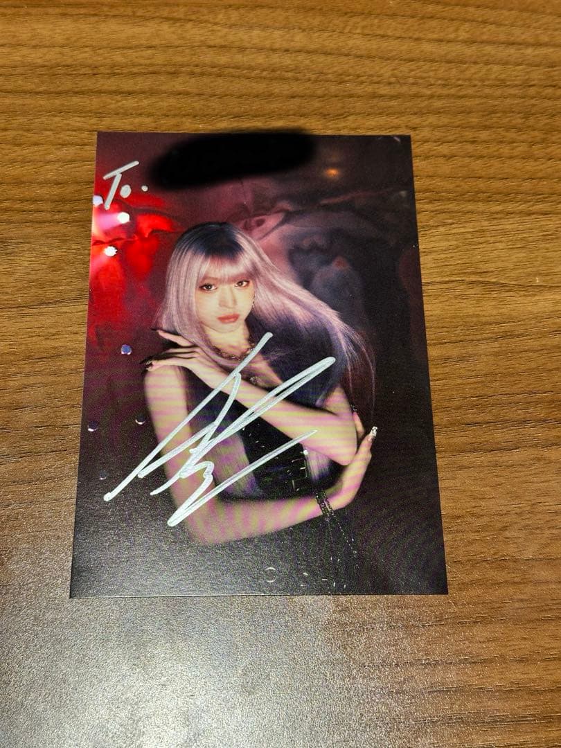 AHYEON サイン入りポストカード BABYMONSTER