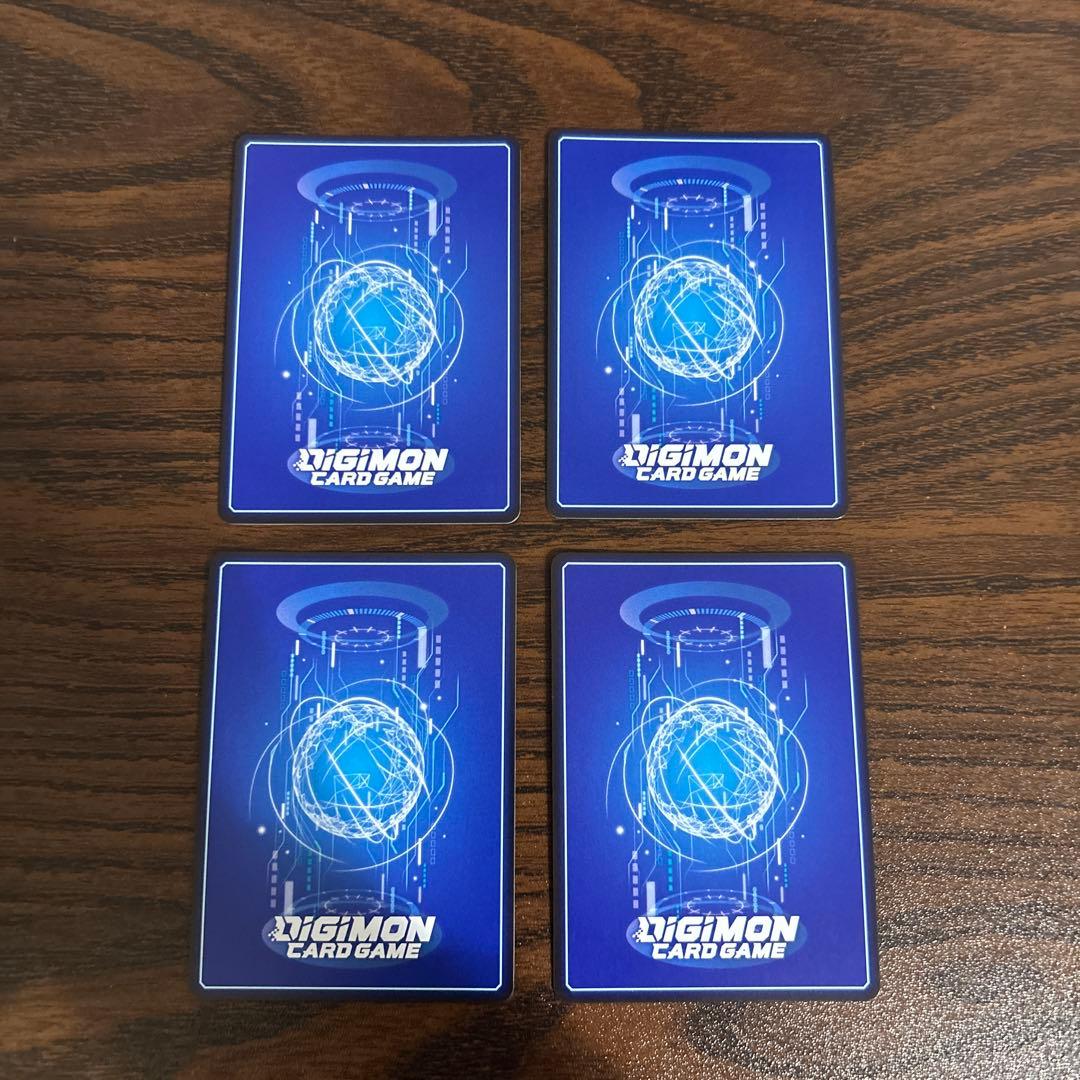 ディアボロモン/BT17/プロモ/パラレル/4枚セット/デジモンカード ①