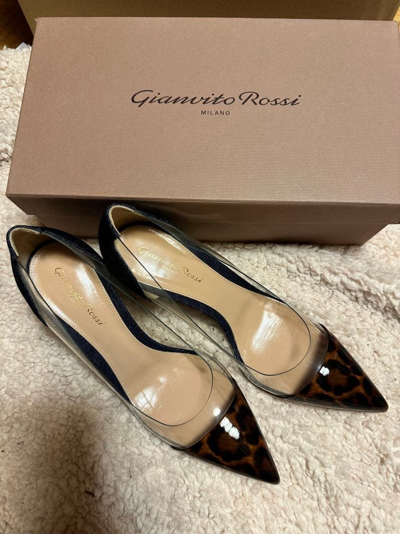 【値下】Gianvito Rossi レオパード柄 ハイヒール　39 ラグジュアリーなレディース用パンプス＆ヒール | Gianvito Rossi