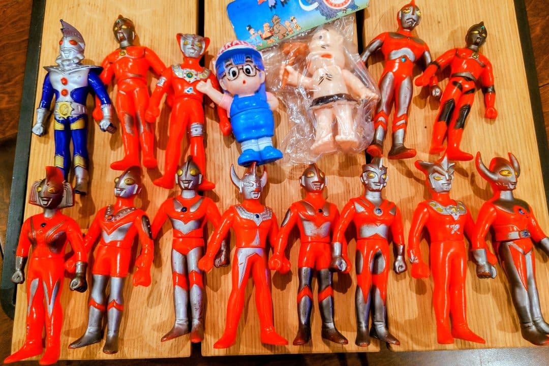 当時物 ソフビ まとめて 未開封 ポピー マルサン ブルマァク ウルトラマン
