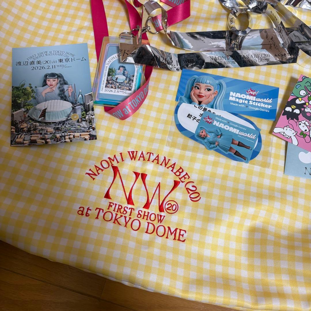 超美品】渡辺直美 20 東京ドーム うにょ席 限定 非売品 - メルカリ