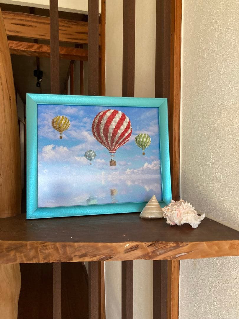 Hot air balloons over the sea ビーズ刺繍 81WgHbly9ZL._AC_UF894,