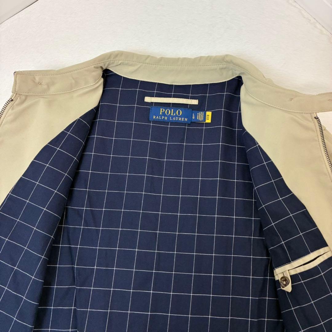 ポロラルフローレン スウィングトップ ベージュ ポニー刺繍 Lサイズ 総