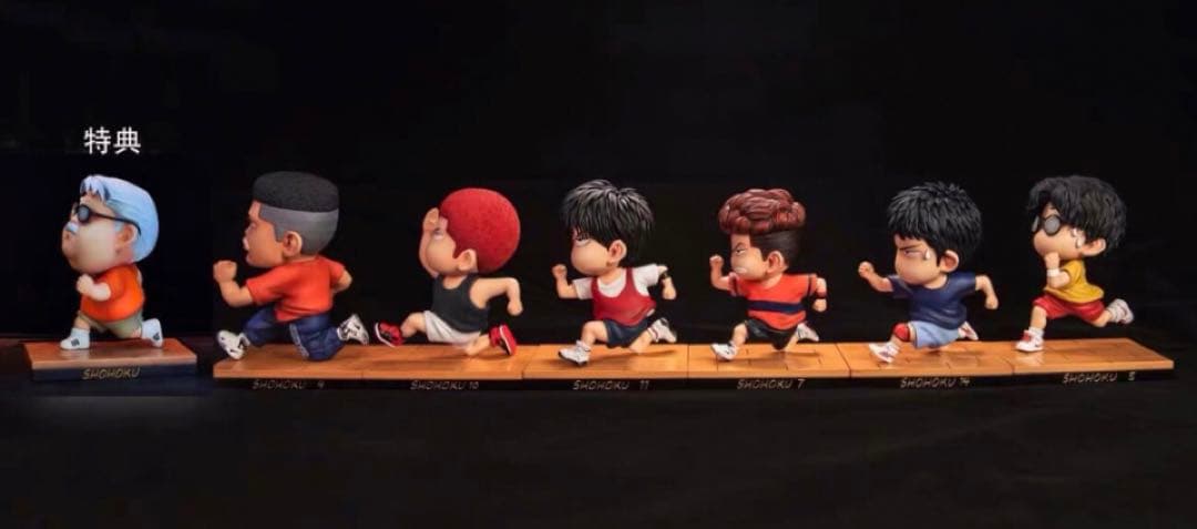 SLAM DUNKスラムダンク フィギュア ガレージキット7体