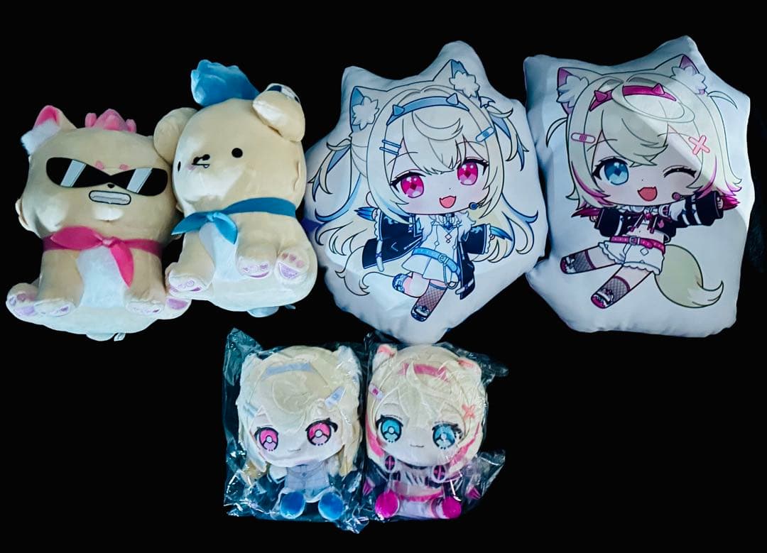 ホロライブ フワワアビスガード モココアビスガード ぬいぐるみまとめ売り