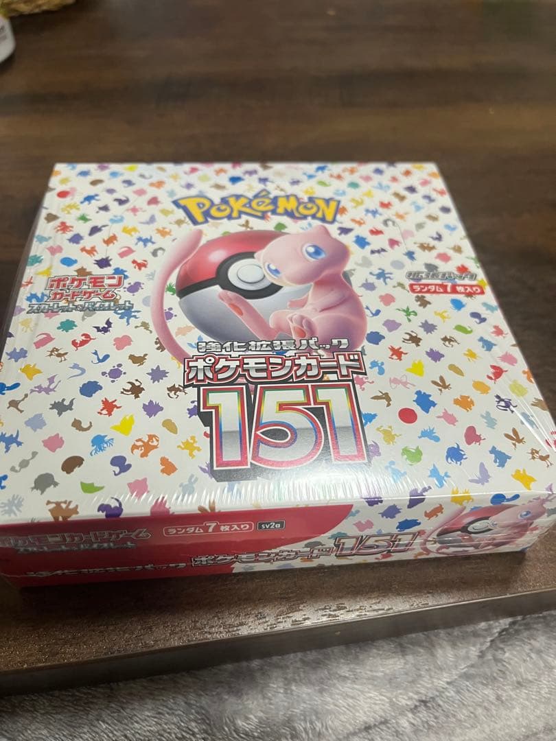 ポケモンカード　151 シュリンク付きBOX 新品未開封