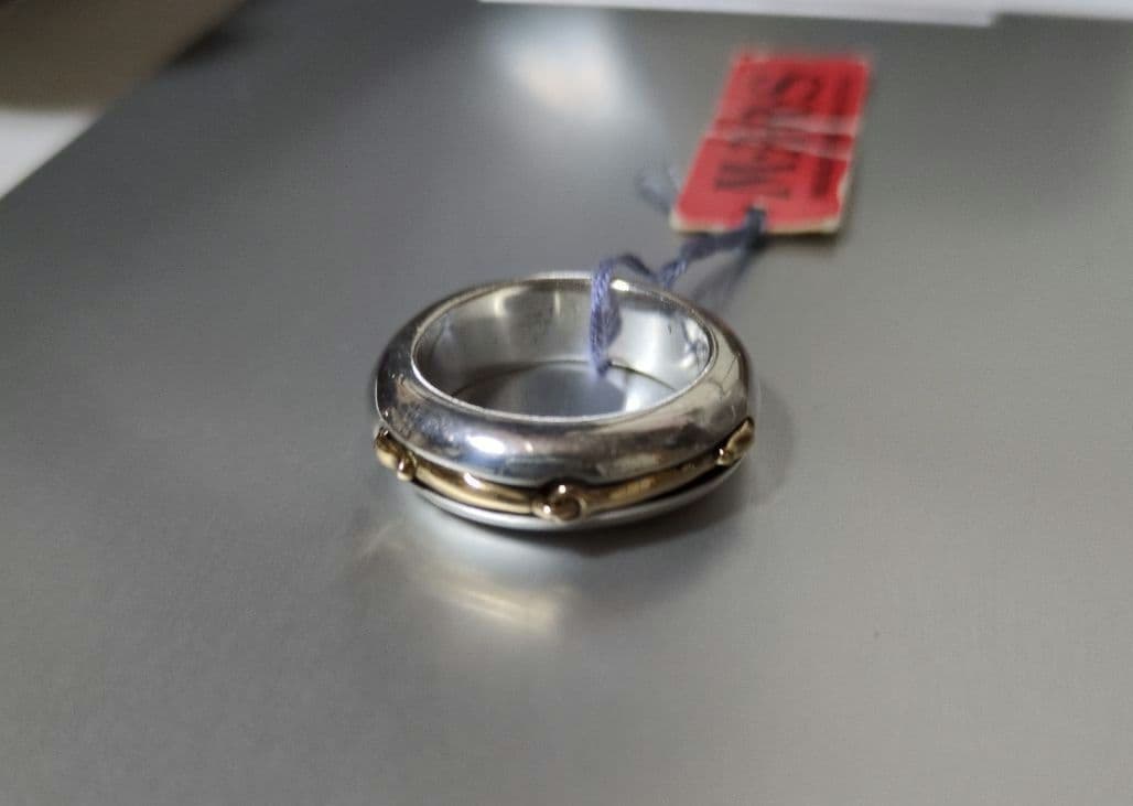 【K18使用】中古 M.A.R.S マーズ 20号 コンポジットリング 925