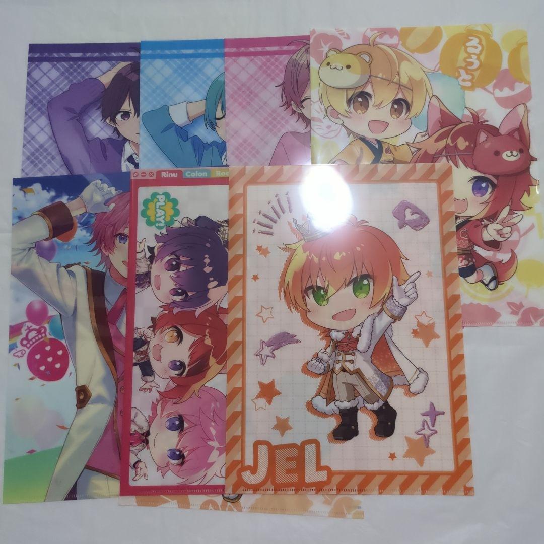 すとぷり 莉犬 ななもり ころん さとみ るぅと ジェル クリア ファイル