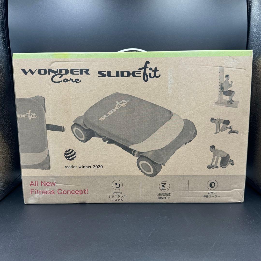 未使用】ワンダーコア スライドフィット 腹筋ローラー - メルカリ