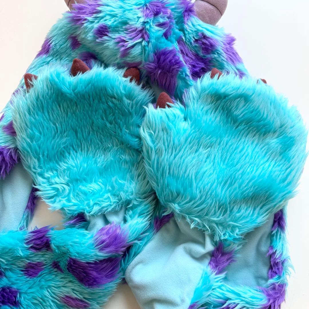 ディズニー ファンキャップマフラー モンスターズインク サリー 水色