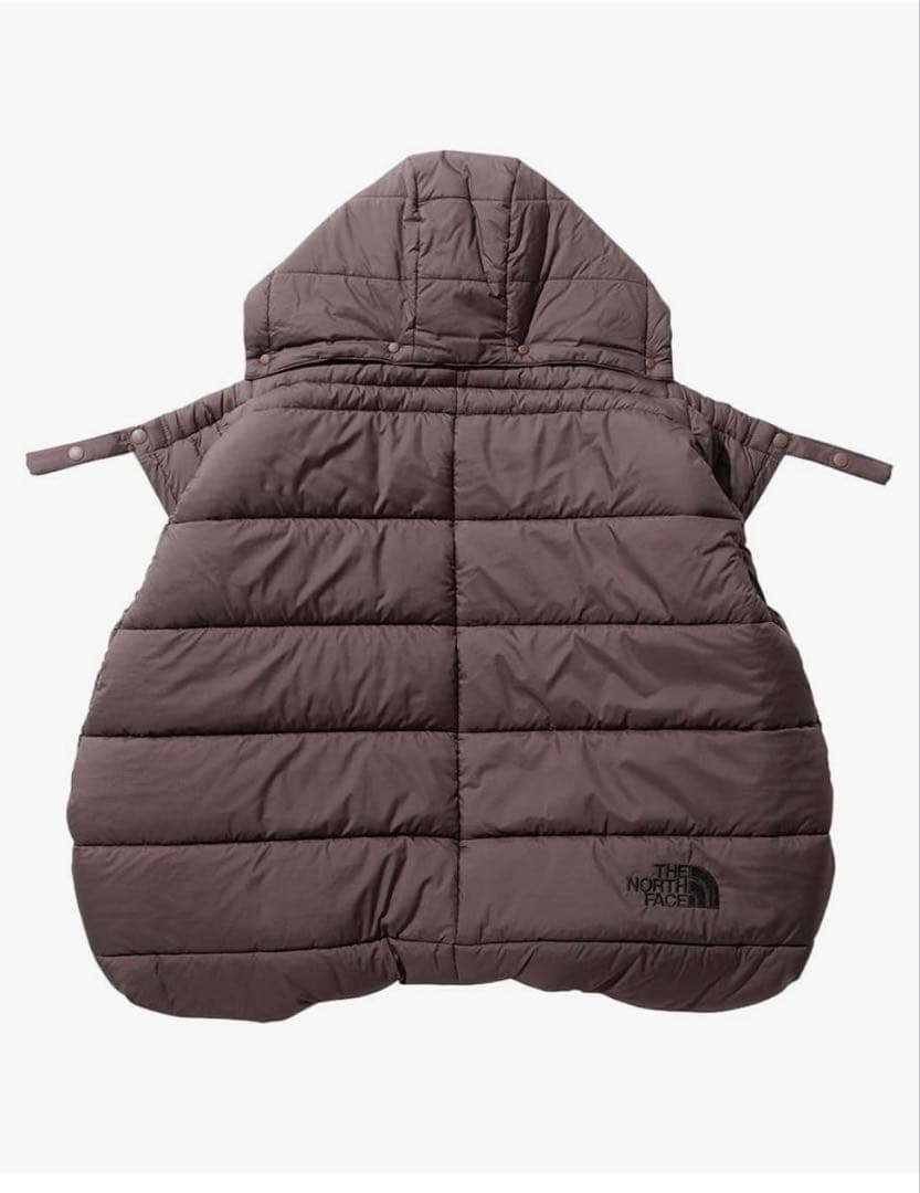 【新品未使用】ノースフェイス ベビーシェルブランケット SR/スレートブラウン