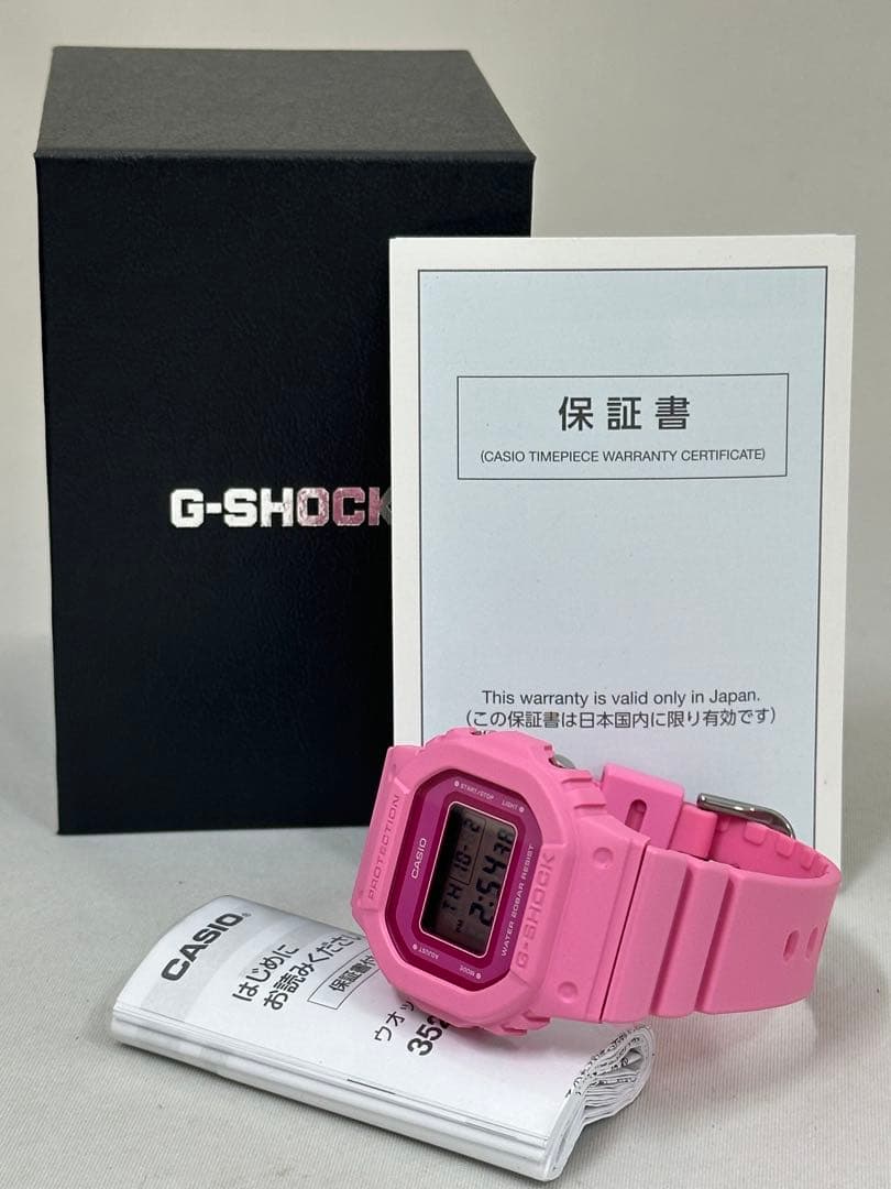 未使用品 カシオ G-SHOCK レディース GMD-S5610PP-4JF