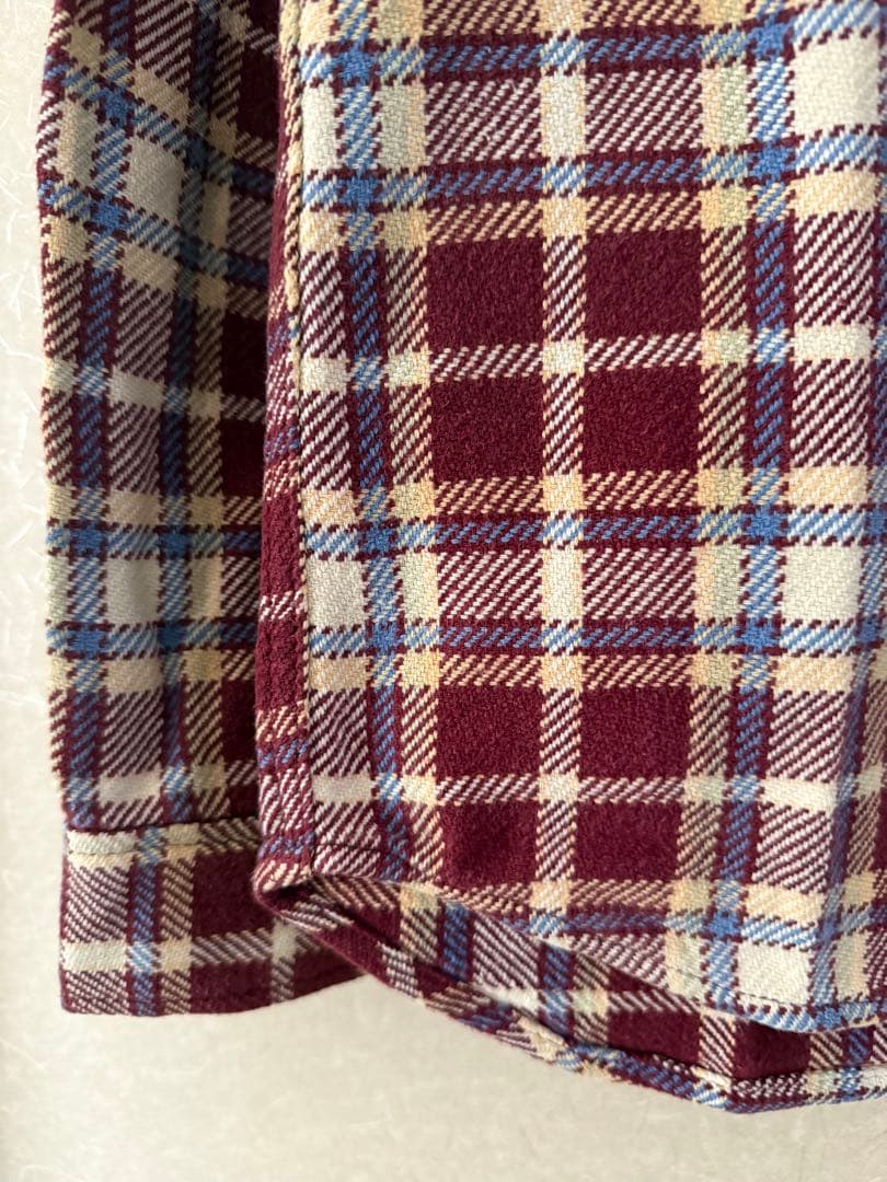 FIVEBROTHER 70s 80s 復刻 三角タグ ヘビーネルシャツ 好配色 - メルカリ